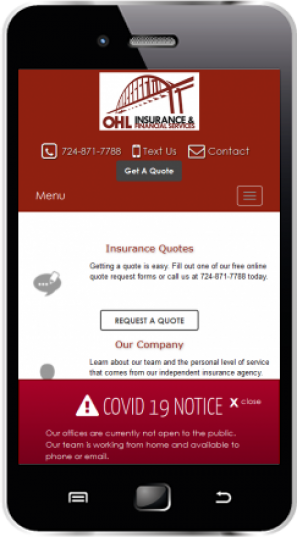 Responsive for Mobile Phones